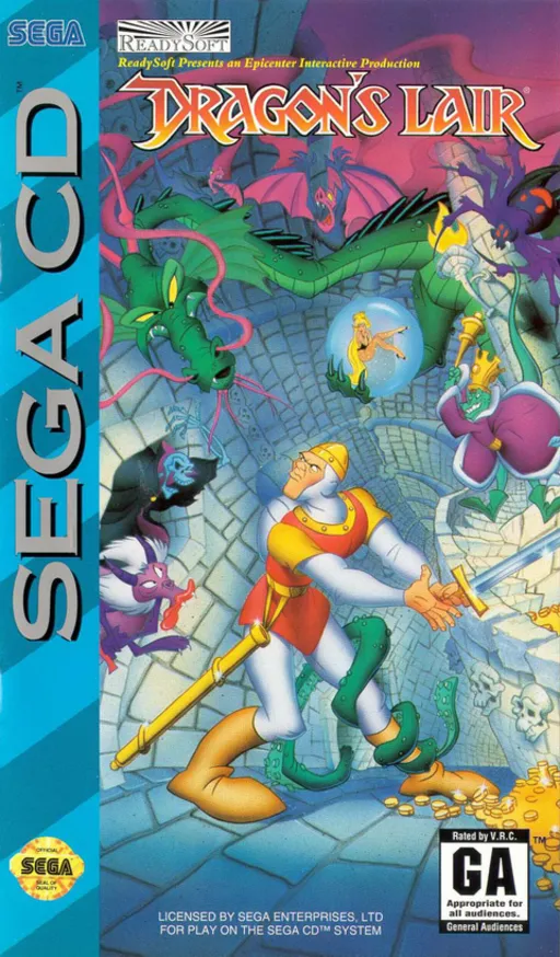 Обложка игры Dragon's Lair